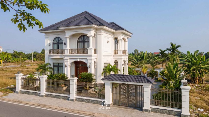 Biệt thự mái nhật 2 tầng 