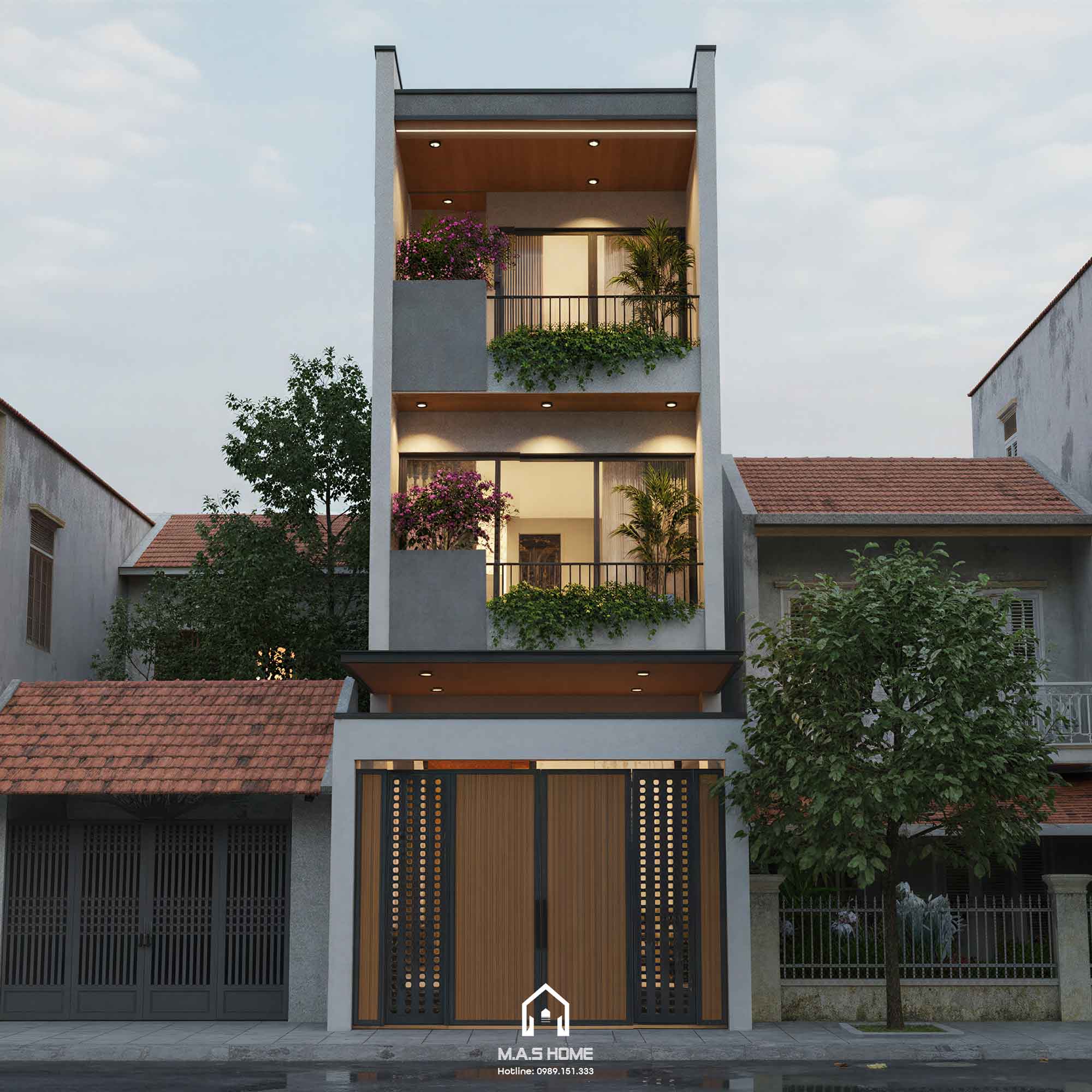 Nhà Phố 3 Tầng - Chị Huyền - Hưng Yên