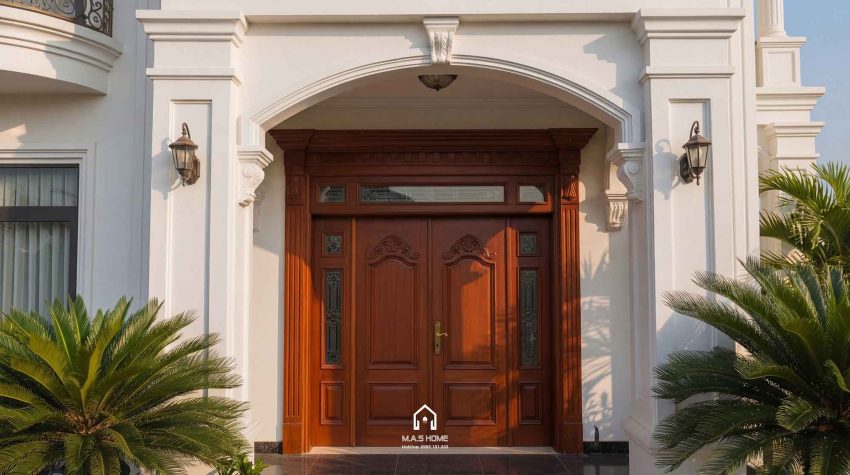 Biệt thự mái nhật 2 tầng