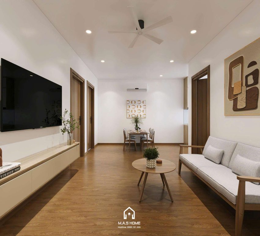 3D nội thất căn hộ dịch vụ Tài Vân tại Đà Nẵng_7