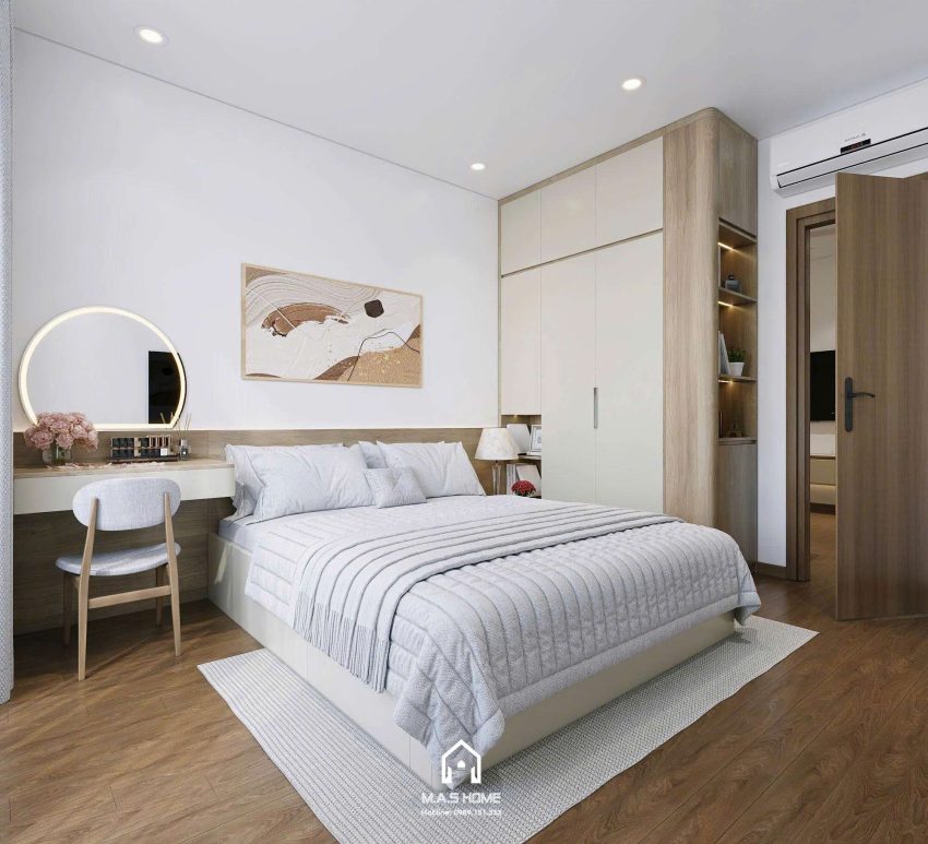 3D nội thất căn hộ dịch vụ Tài Vân tại Đà Nẵng