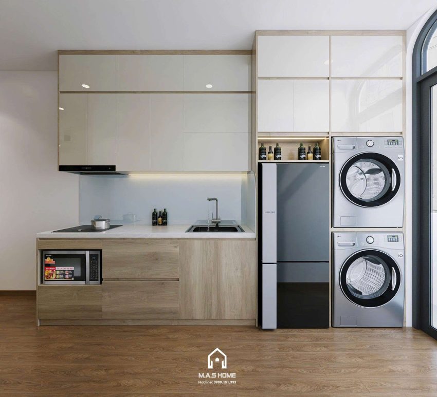 3D nội thất căn hộ dịch vụ Tài Vân tại Đà Nẵng_2