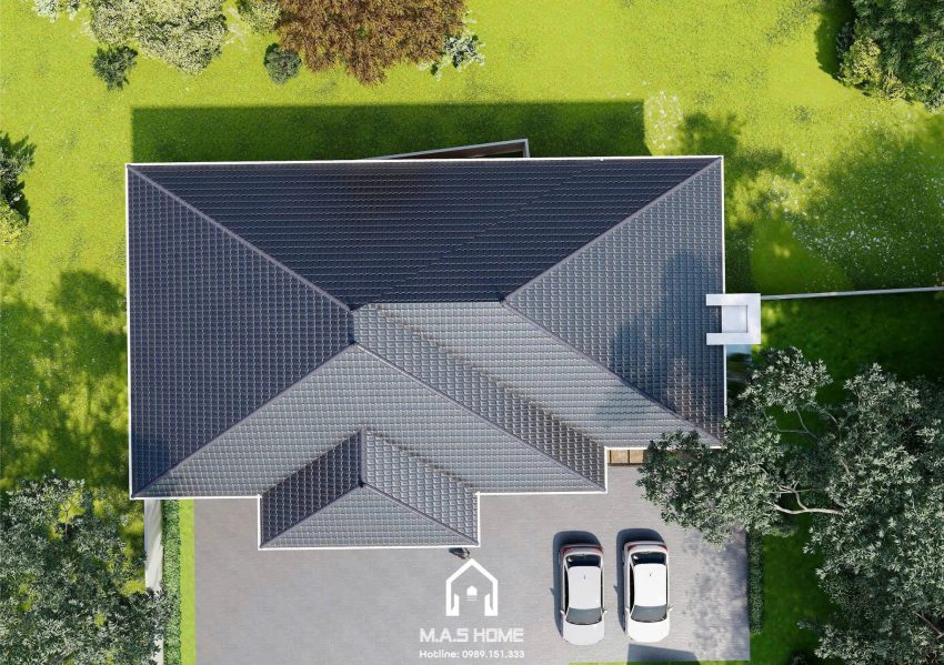 Nhà mái nhật 1 tầng tại Bắc Giang