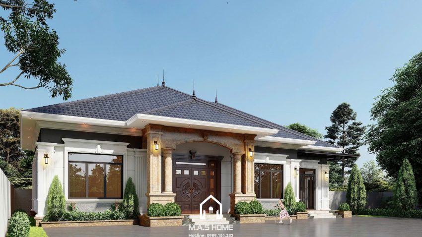 Nhà mái nhật 1 tầng tại Bắc Giang