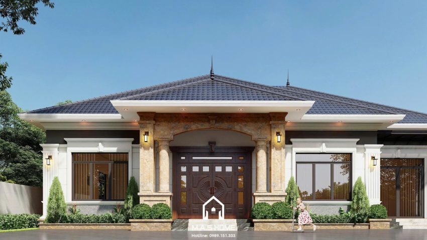 Nhà mái nhật 1 tầng