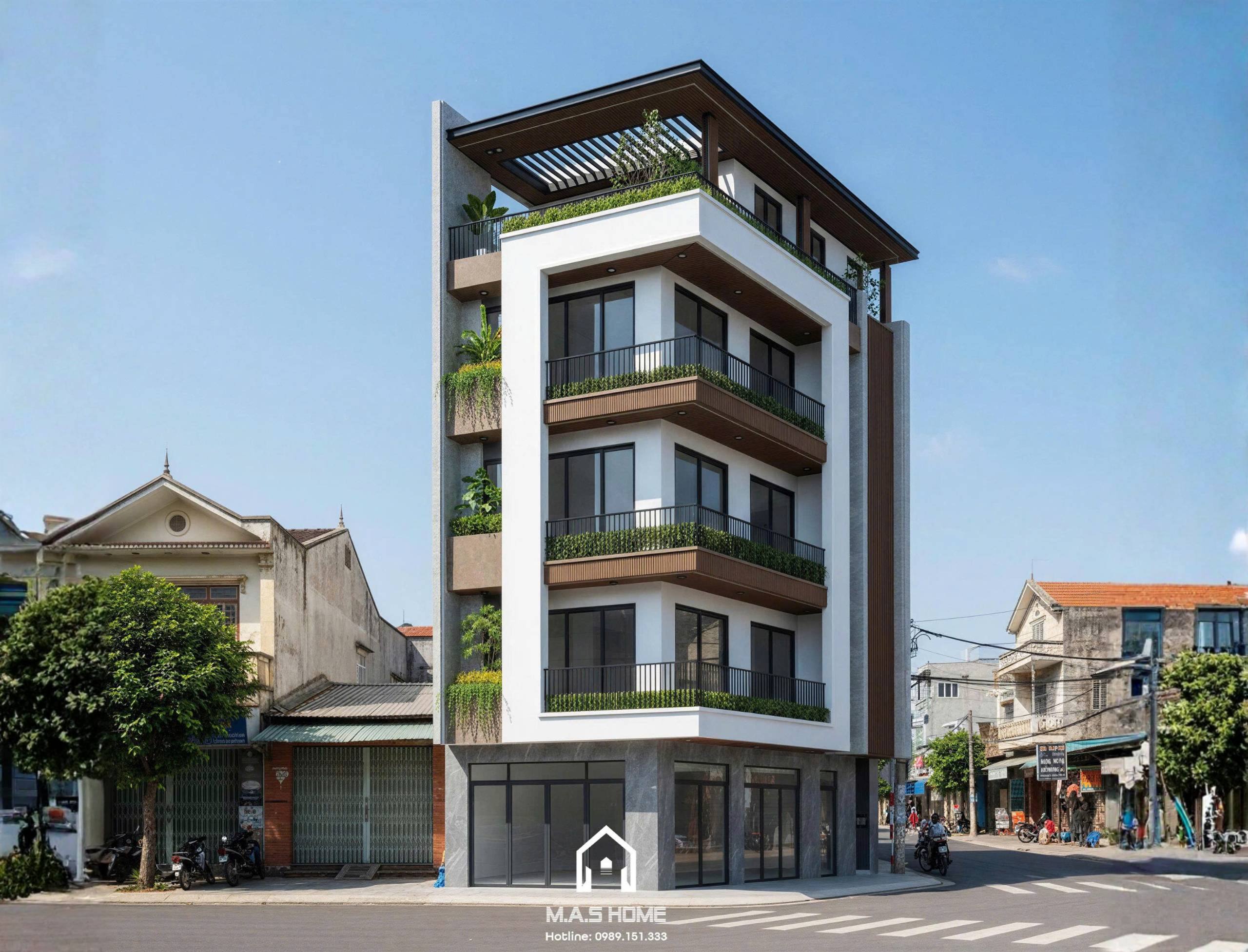Nhà phố anh Long Bắc Giang