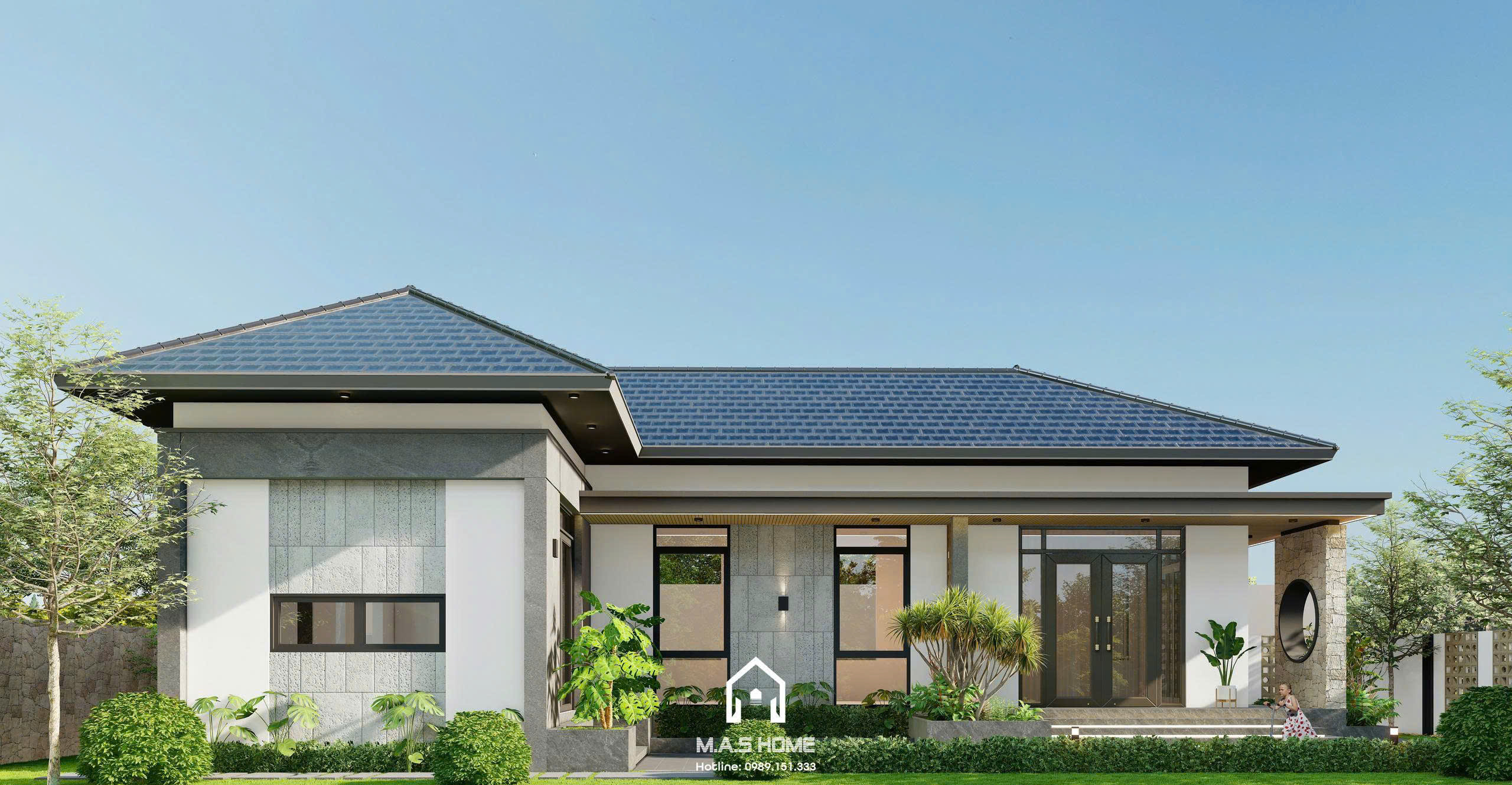 Biệt thự mát nhật - Chị Phòng - Thái Bình 14 biệt thự nhà vườn mái nhật chị Phòng Thái Bình