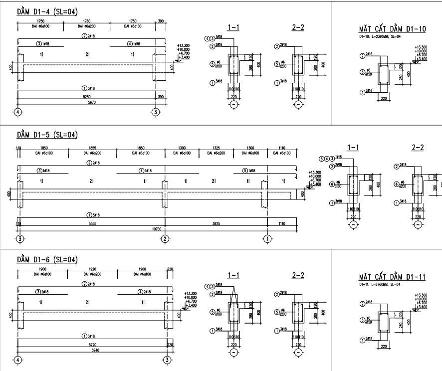 Thiết kế bản vẽ chi tiết