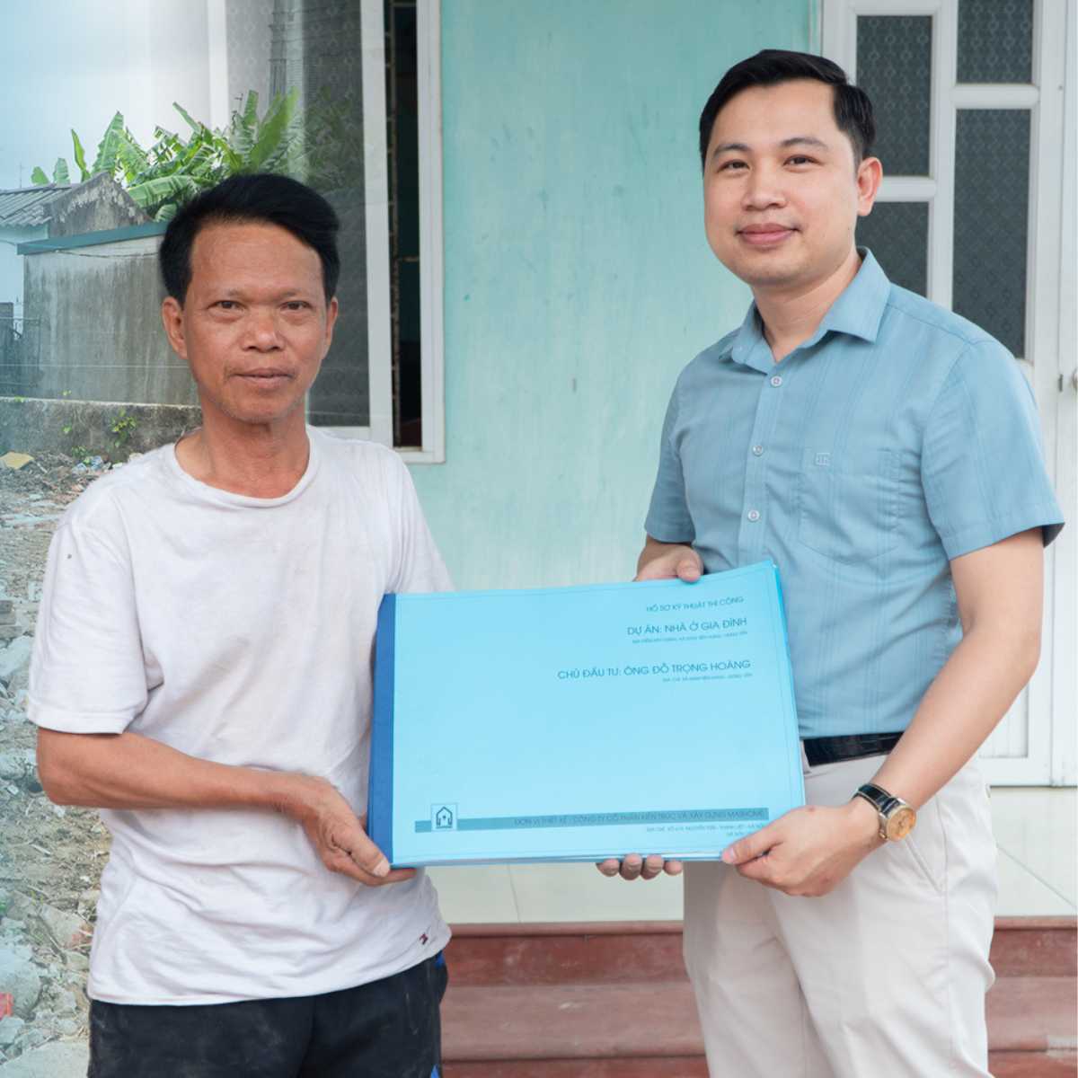 Bàn giao hồ sơ thiết kế