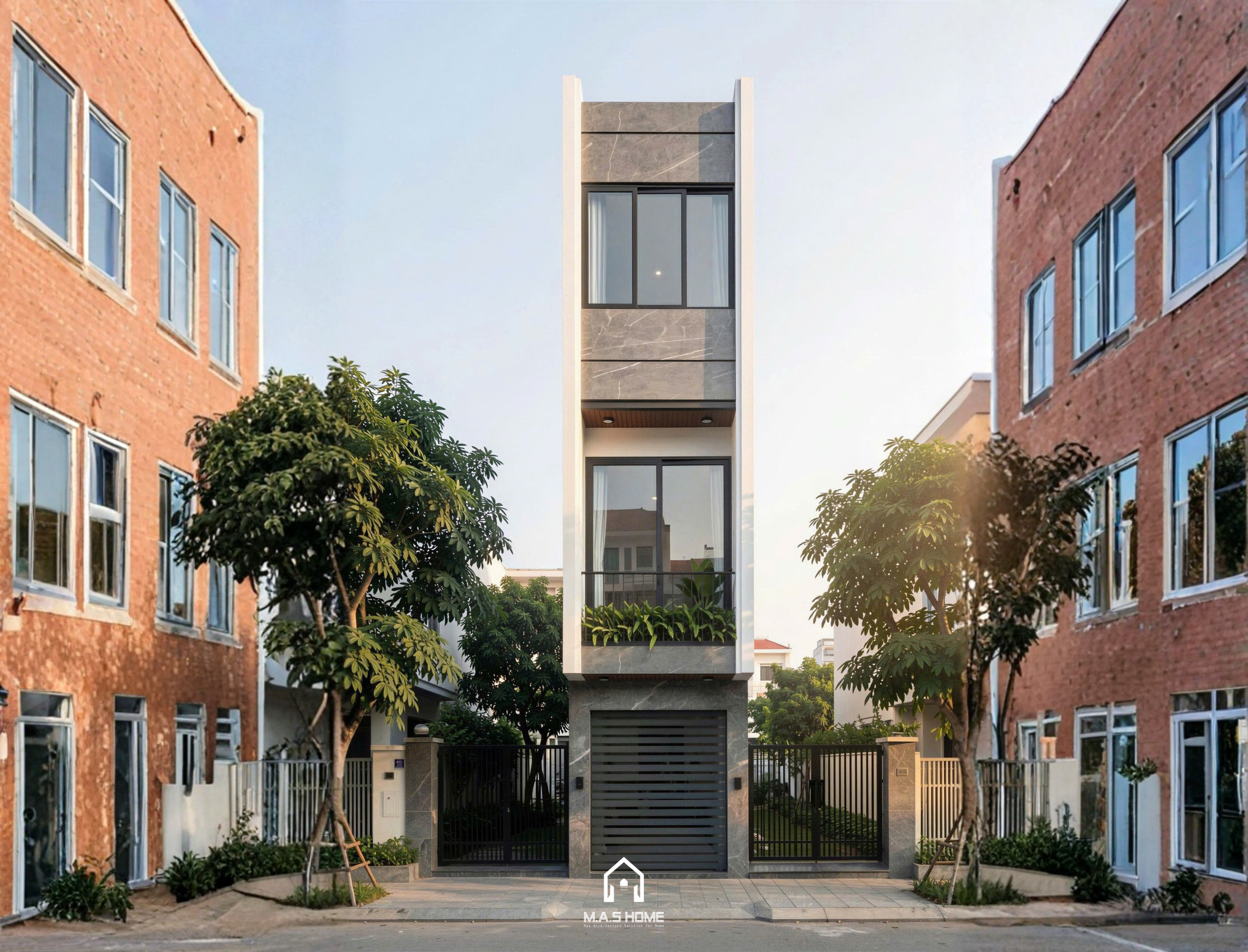 Nhà phố 3 tầng - Chị Lân - Hải Phòng