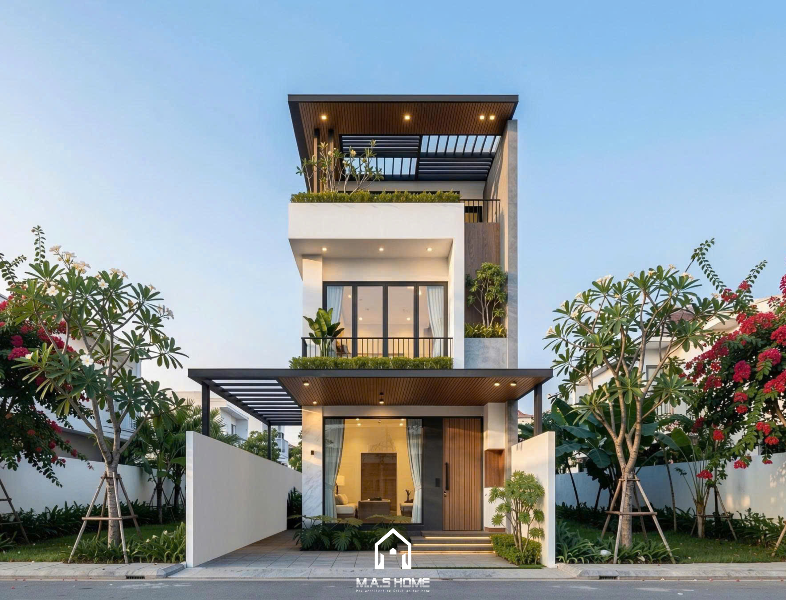 Nhà phố 2,5 tầng - Anh Quế - Thanh Hóa