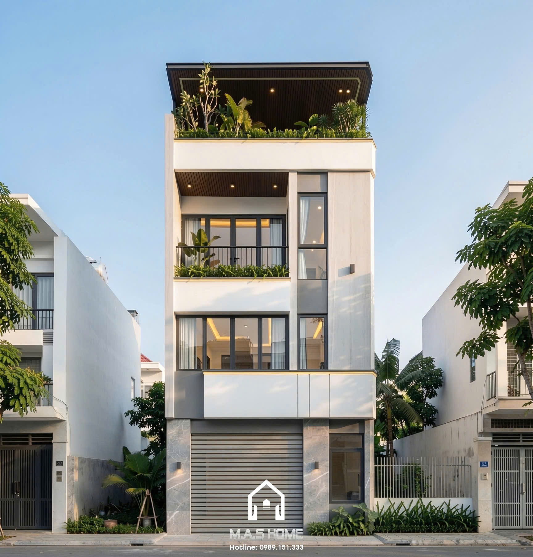Nhà Phố 3 tầng 1 tum - Anh Huấn - Bắc Ninh